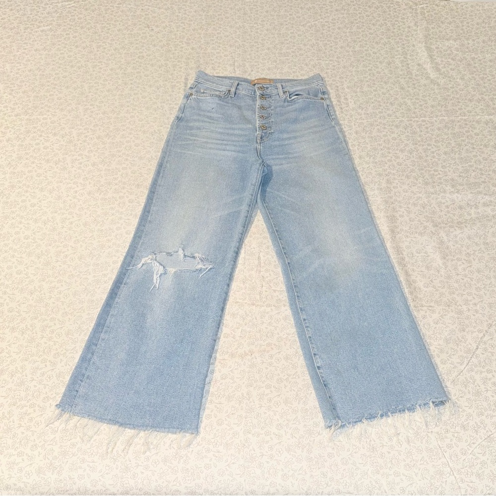 7 For All Mankind Light Blue Cropped Jo Jeans